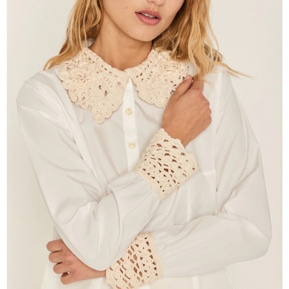 Crocheted Button Down | by Stella Pardo Paris
Size S - Picture 2 of 7